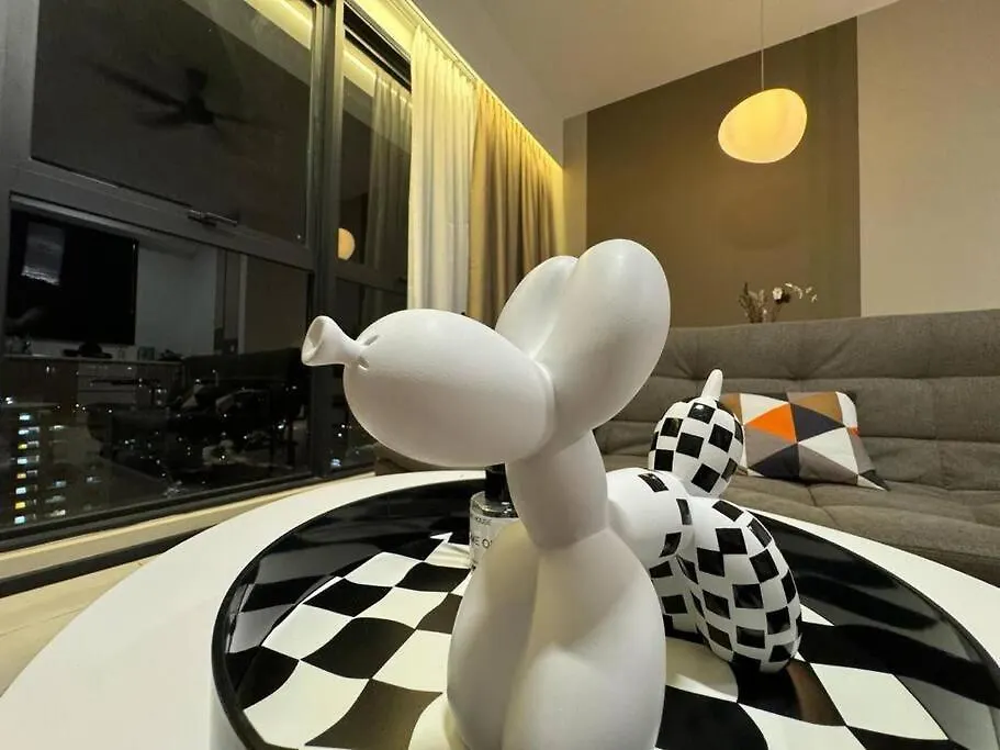 Apartmán Urban Suites Stylish 3Br In Georgetown With Stunning Seaview Jelutong Malajsie