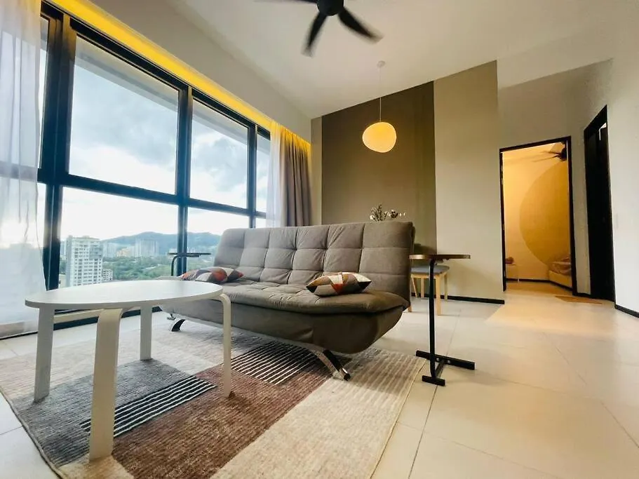 Urban Suites Stylish 3Br In Georgetown With Stunning Seaview Jelutong Malajsie